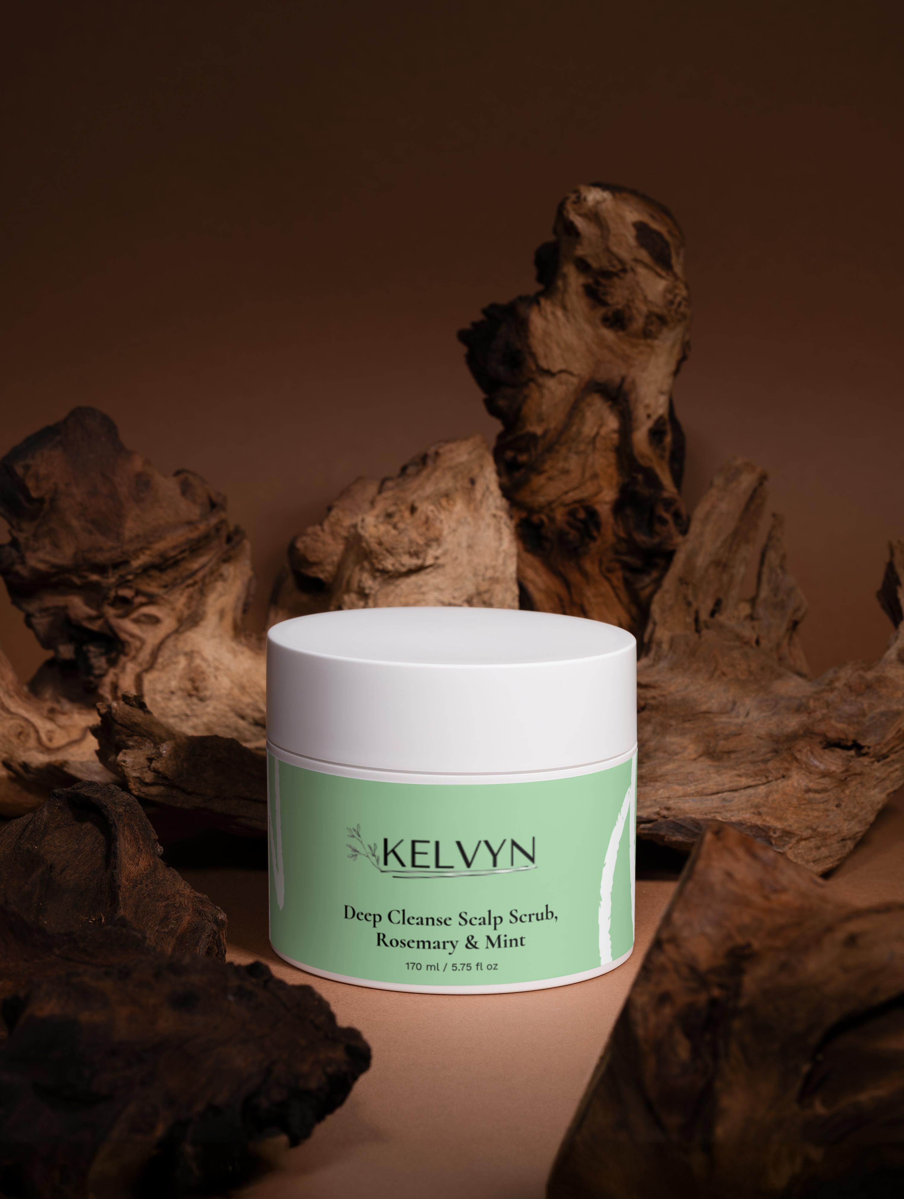 Deep Cleanse Scalp Scrub, Rosemary & Mint