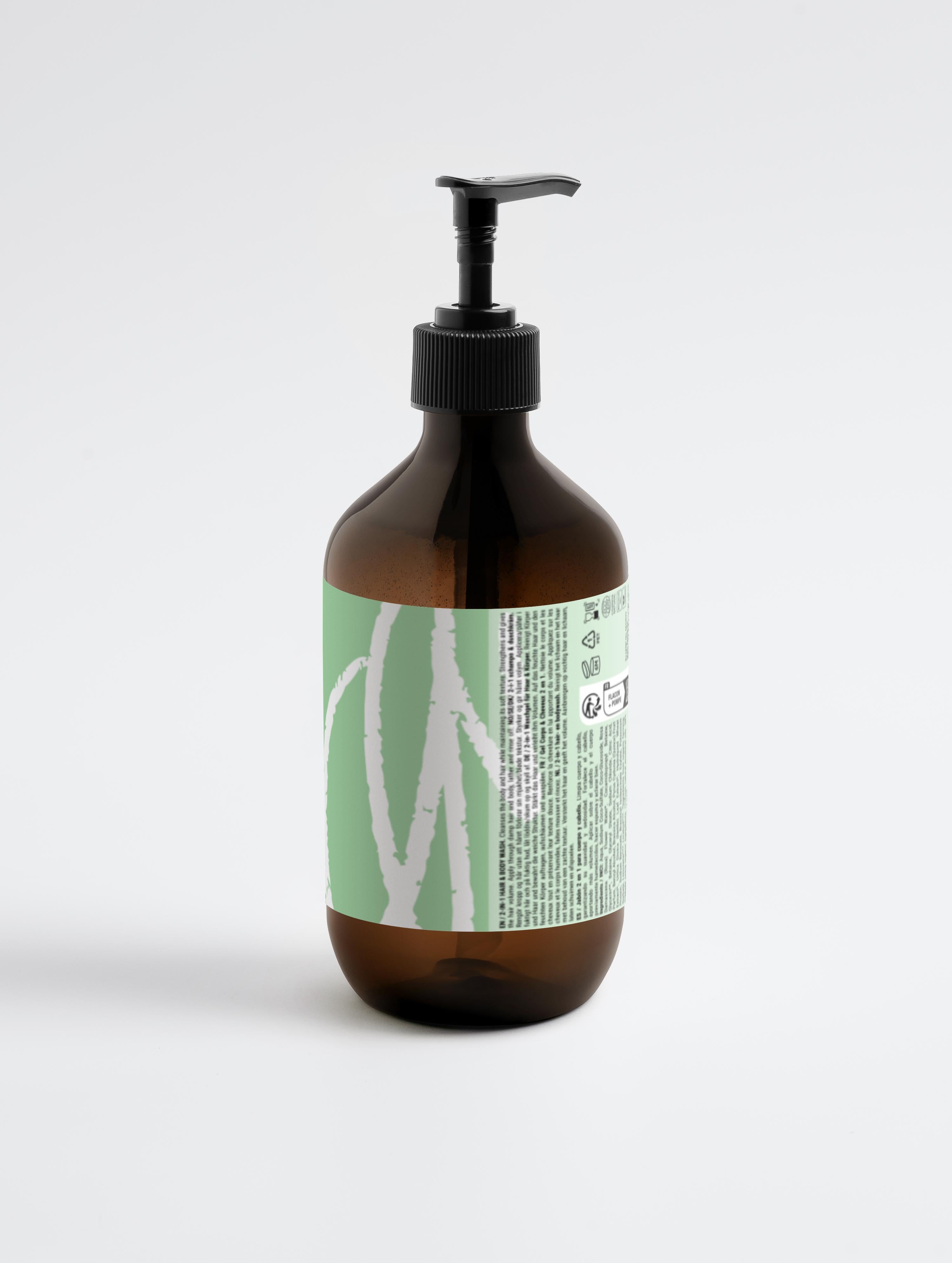 2-in-1 Hair & Body Wash for men